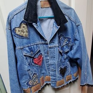 Custom made fun Jean jacket
